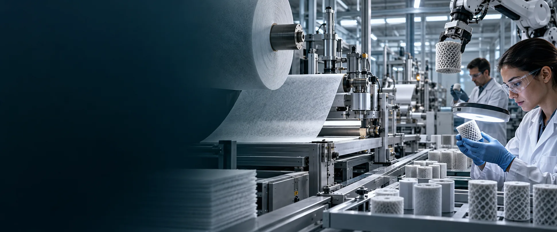 Manufacturing professionals using a purpose-built enterprise technology solution